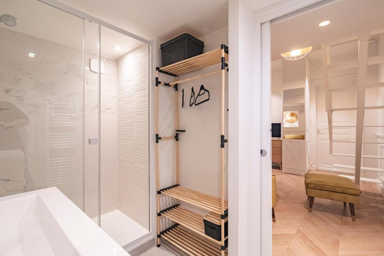 Charmant Studio Hypercentre Reims Apartment Bagian luar foto