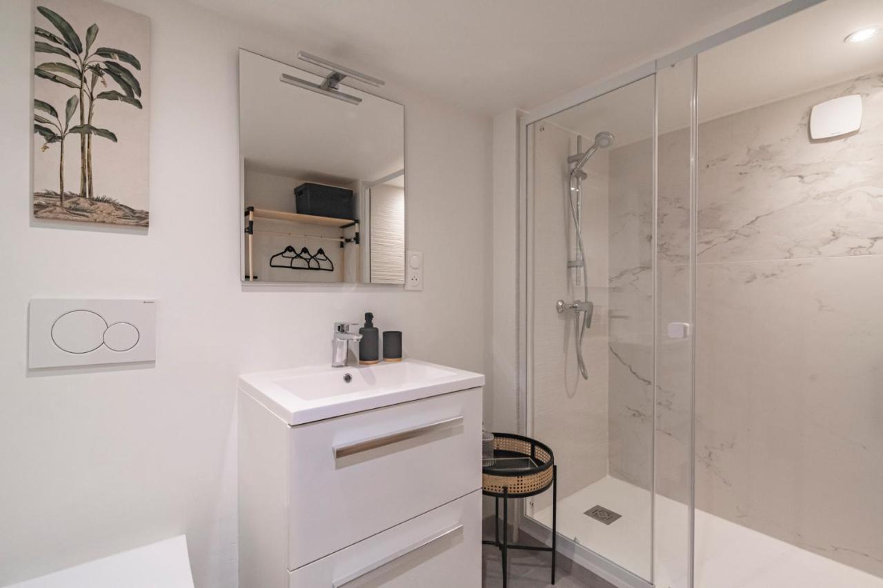 Charmant Studio Hypercentre Reims Apartment Bagian luar foto
